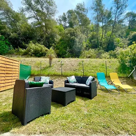 Cosy&Chill Appartements - 10 min de la mer - Jardin, Netflix, terrasse, fibre&parking Cagnes-sur-Mer Buitenkant foto